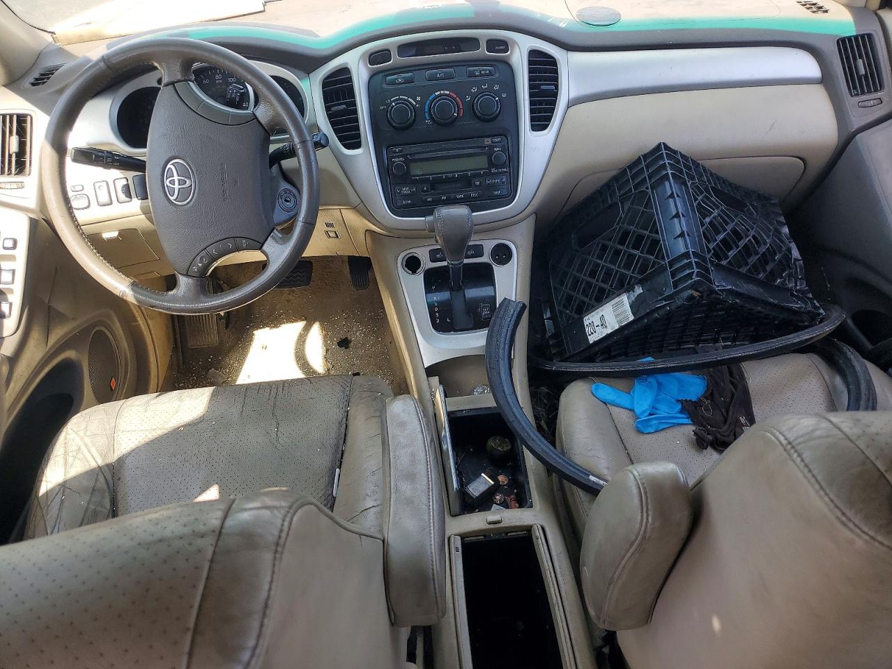2006 Toyota Highlander Limited White vin: JTEDP21A460113521