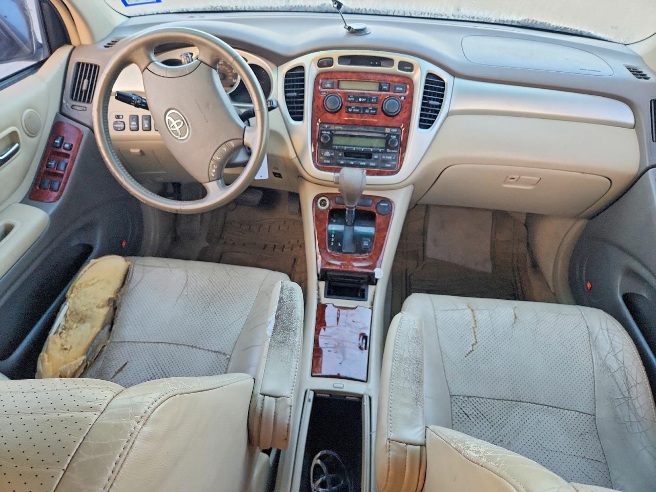2004 Toyota Highlander Limited Blue vin: JTEDP21A540016745