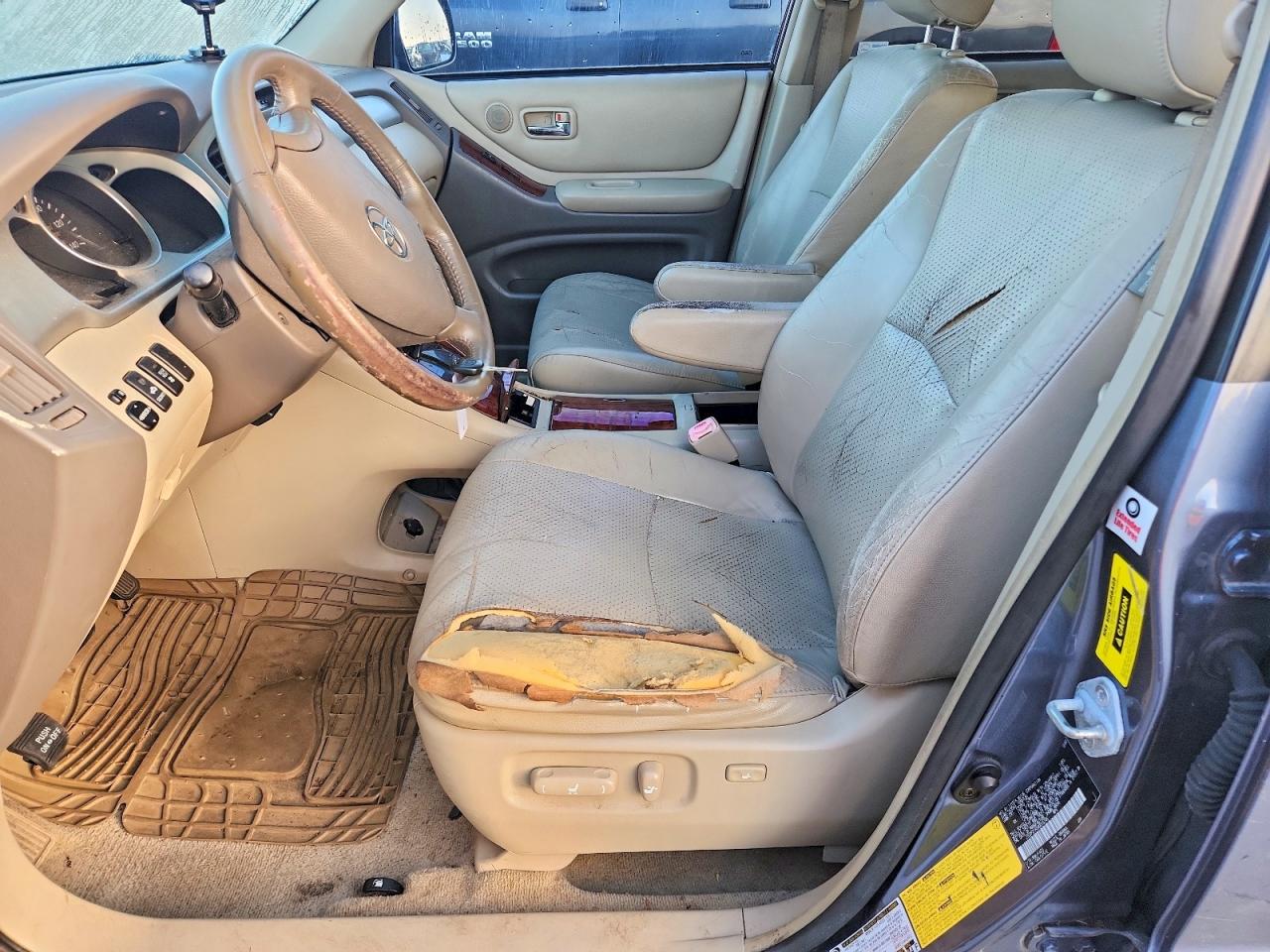 2004 Toyota Highlander Limited Blue vin: JTEDP21A540016745