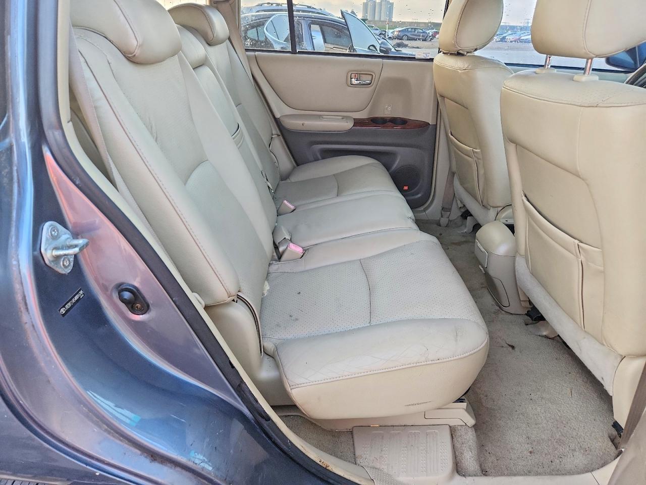 2004 Toyota Highlander Limited Blue vin: JTEDP21A540016745