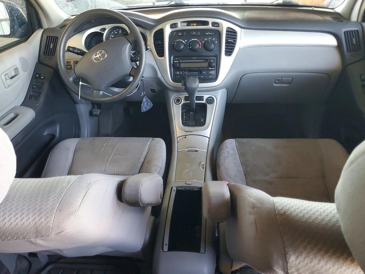 2004 Toyota Highlander Base Blue vin: JTEDP21A540032511