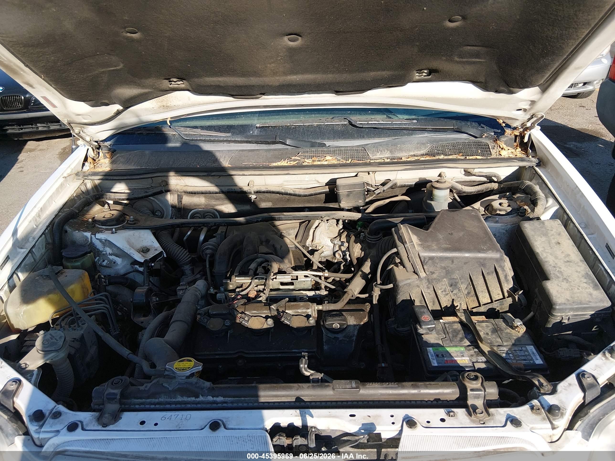 2005 Toyota Highlander V6 White vin: JTEDP21A550046992