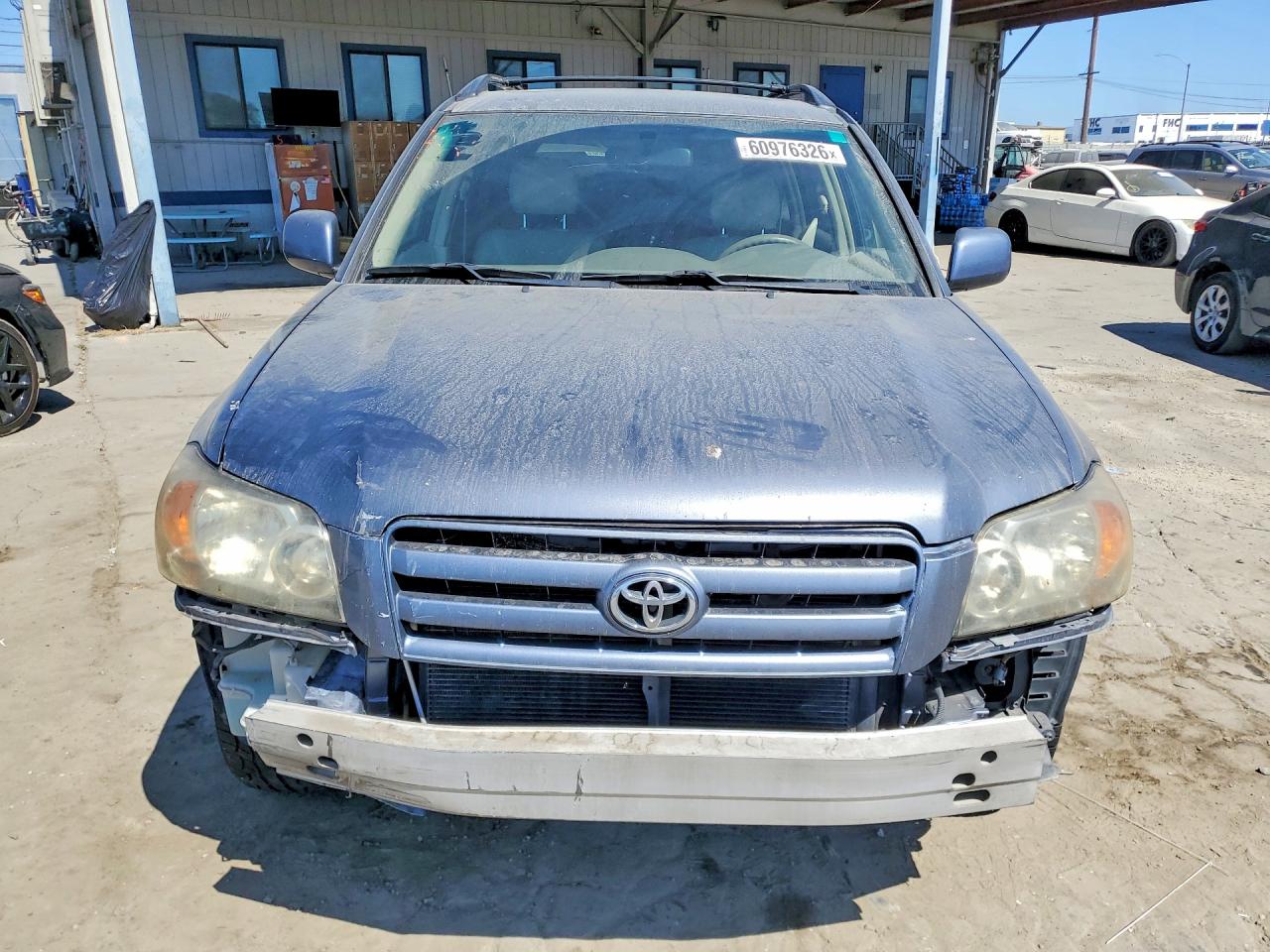 2005 Toyota Highlander Limited Blue vin: JTEDP21A550054770