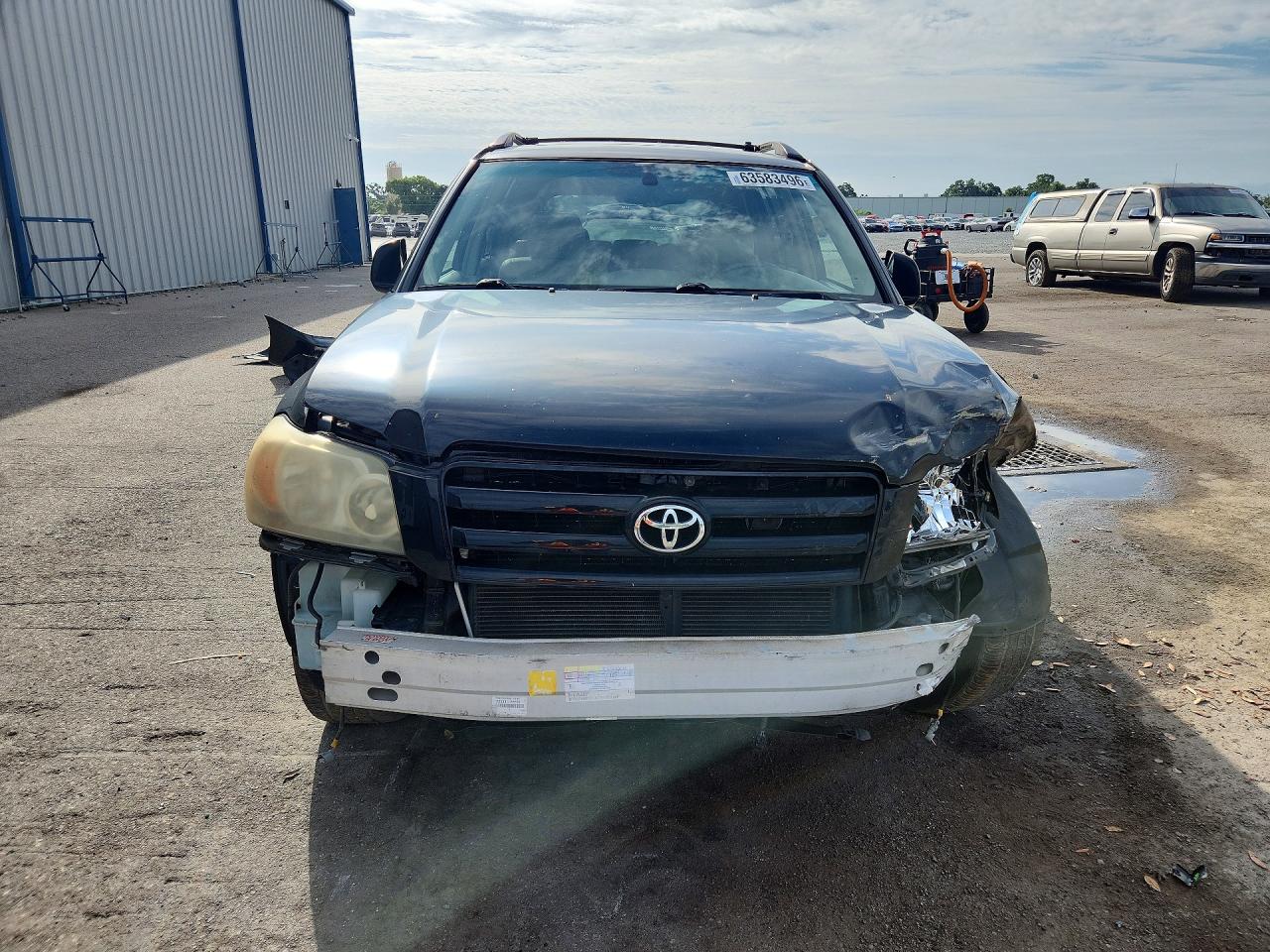2005 Toyota Highlander Limited Gray vin: JTEDP21A550074842