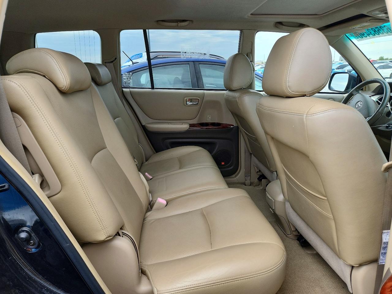 2005 Toyota Highlander Limited Gray vin: JTEDP21A550074842
