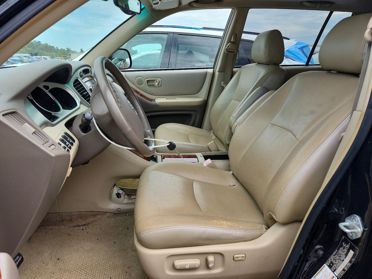 2005 Toyota Highlander Limited Gray vin: JTEDP21A550074842