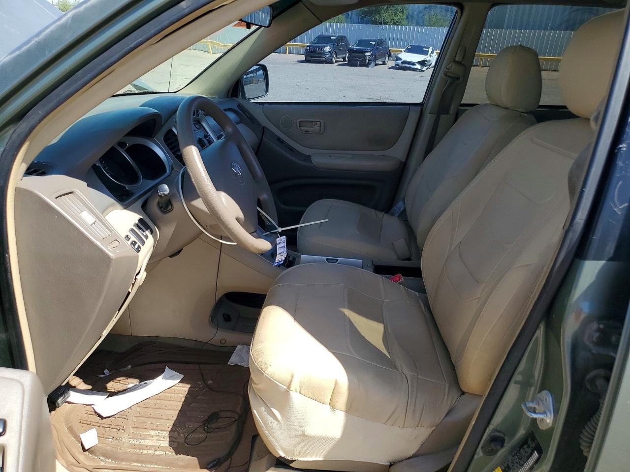 2005 Toyota Highlander Limited Teal vin: JTEDP21A550084416