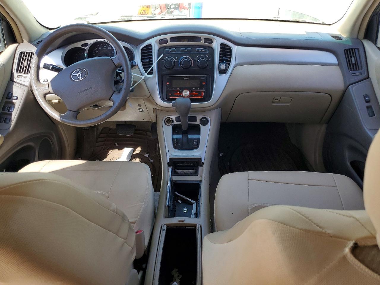 2005 Toyota Highlander Limited Teal vin: JTEDP21A550084416