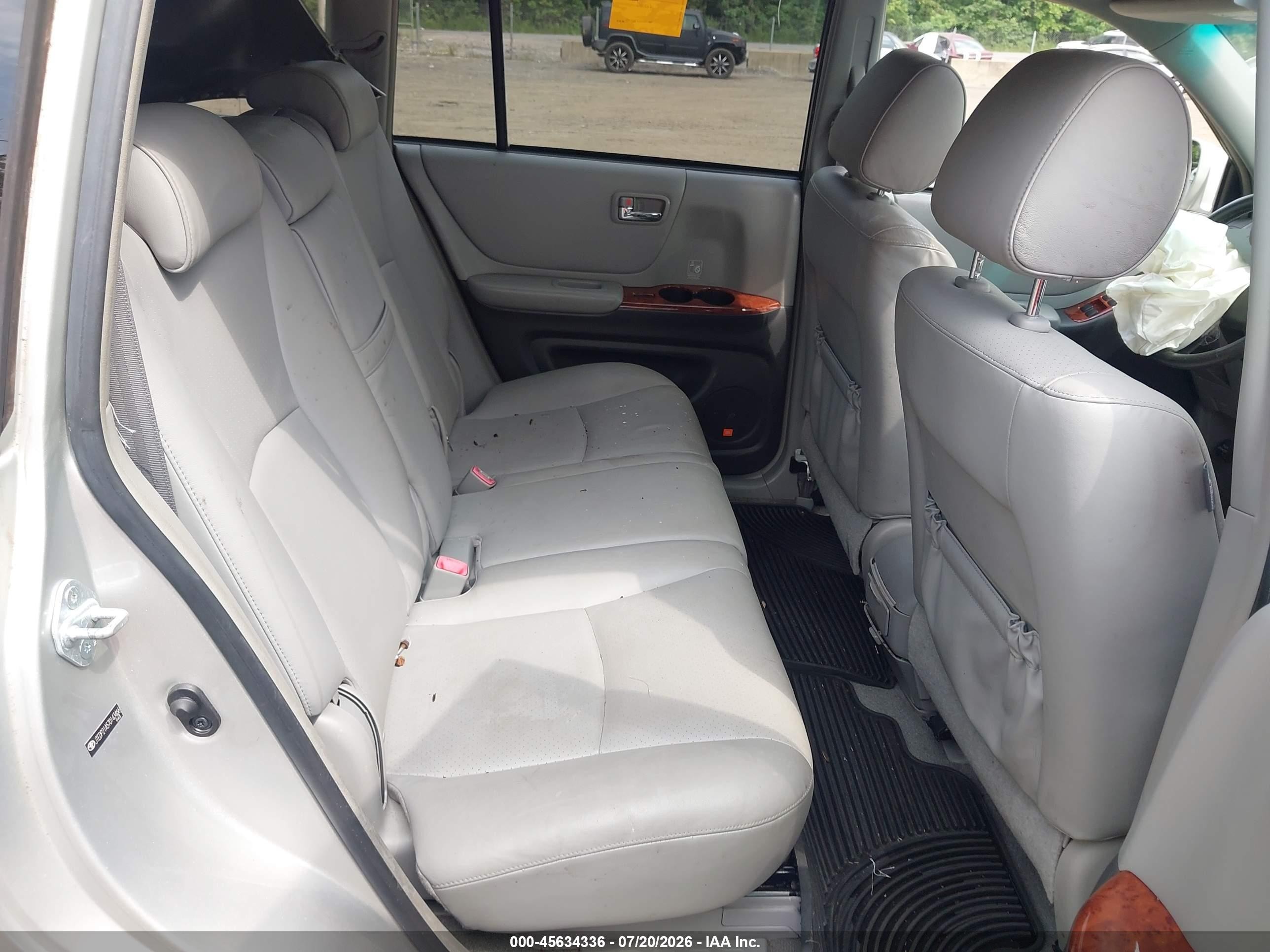 2007 Toyota Highlander Limited W/3rd Row Silver vin: JTEDP21A570143466