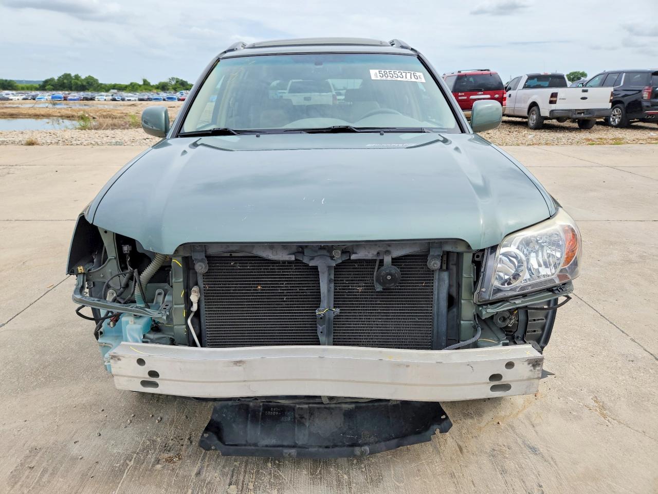 2004 Toyota Highlander Base Green vin: JTEDP21A640003101
