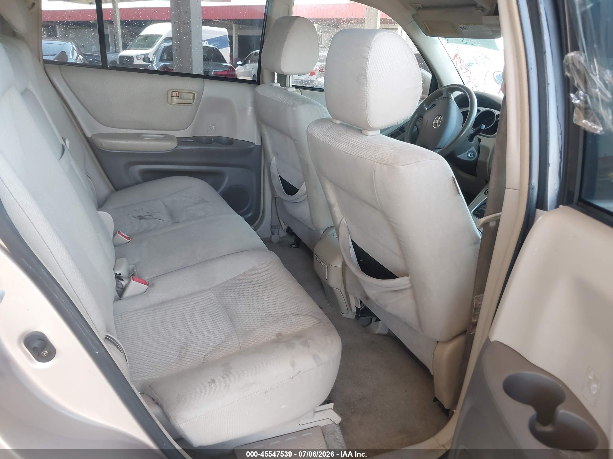 2004 Toyota Highlander V6 Tan vin: JTEDP21A640004426
