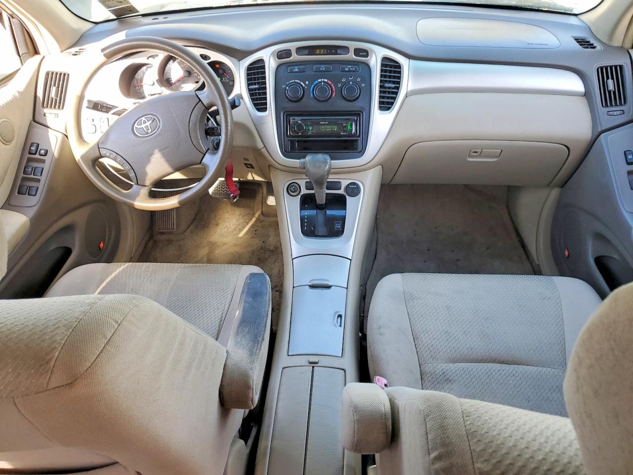 2004 Toyota Highlander Base Gold vin: JTEDP21A640039421
