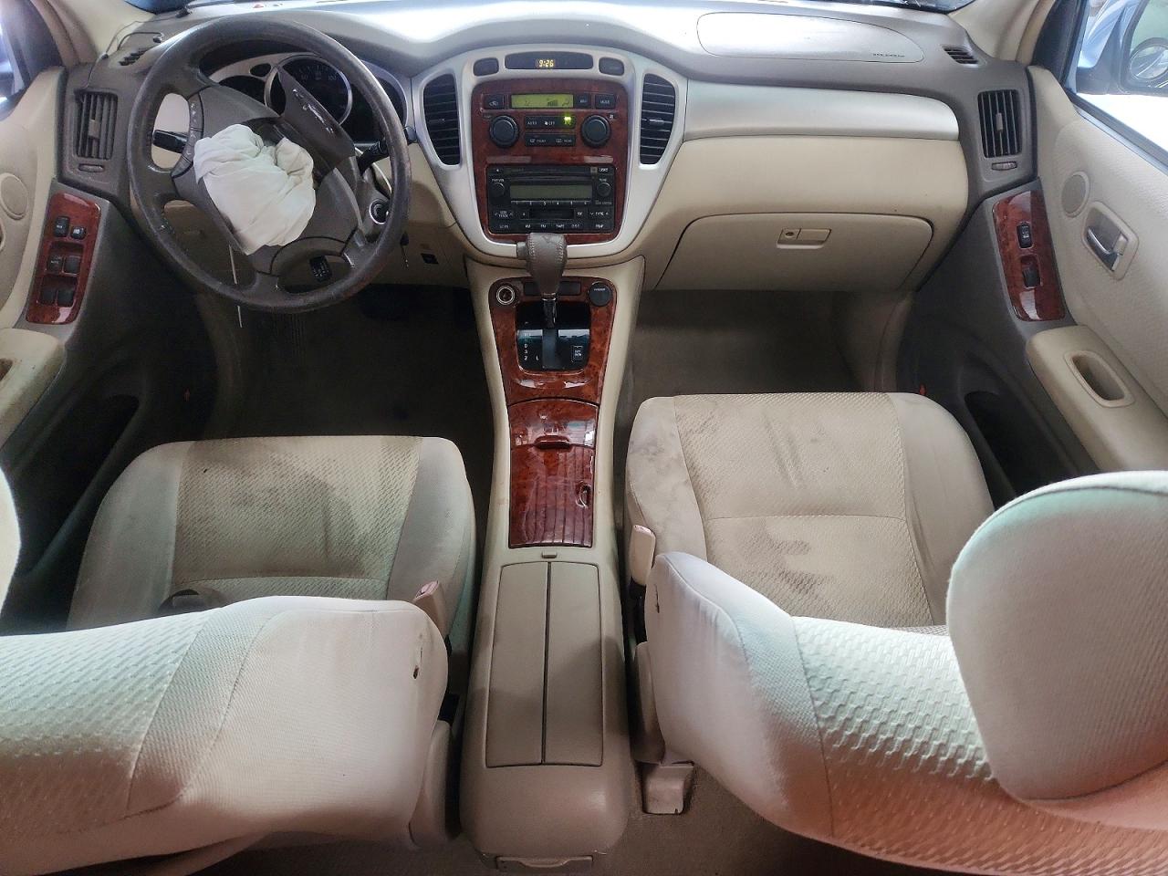 2005 Toyota Highlander Limited Blue vin: JTEDP21A650051893