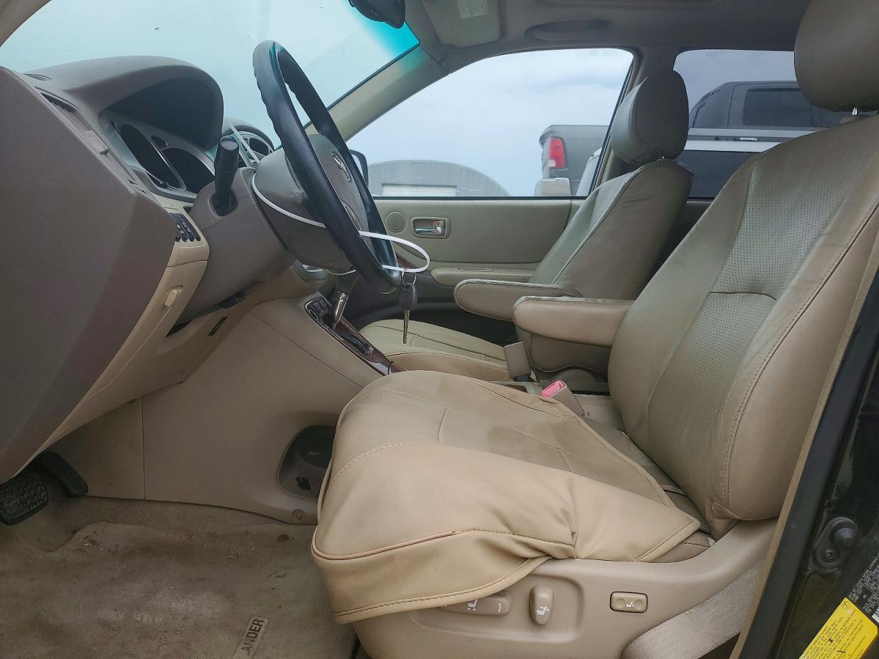 2005 Toyota Highlander Limited Black vin: JTEDP21A650085008