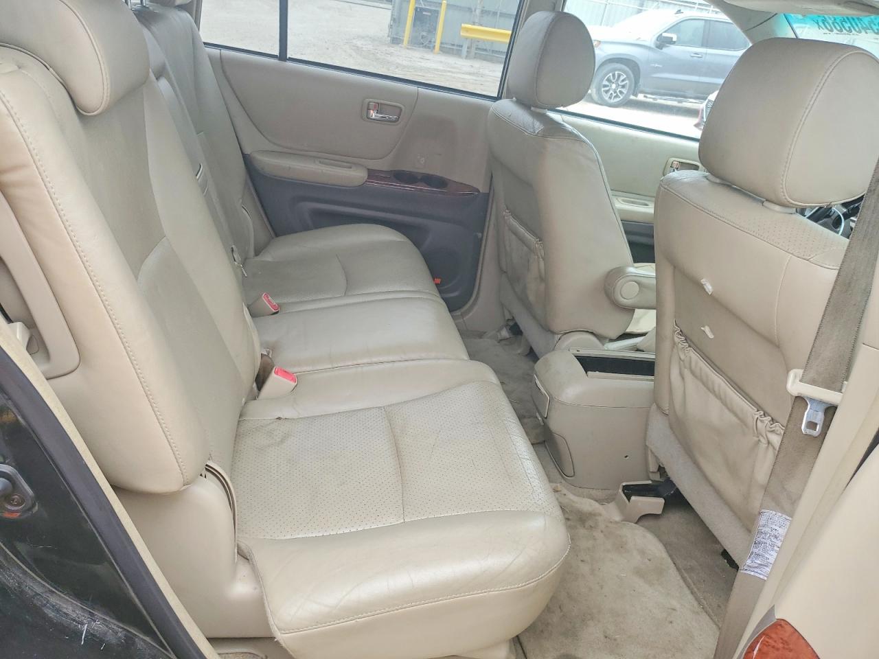 2005 Toyota Highlander Limited Black vin: JTEDP21A650085008