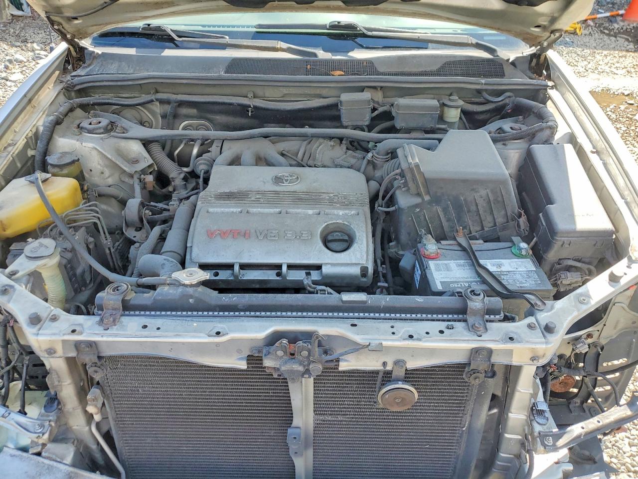 2004 Toyota Highlander Base Silver vin: JTEDP21A740012065