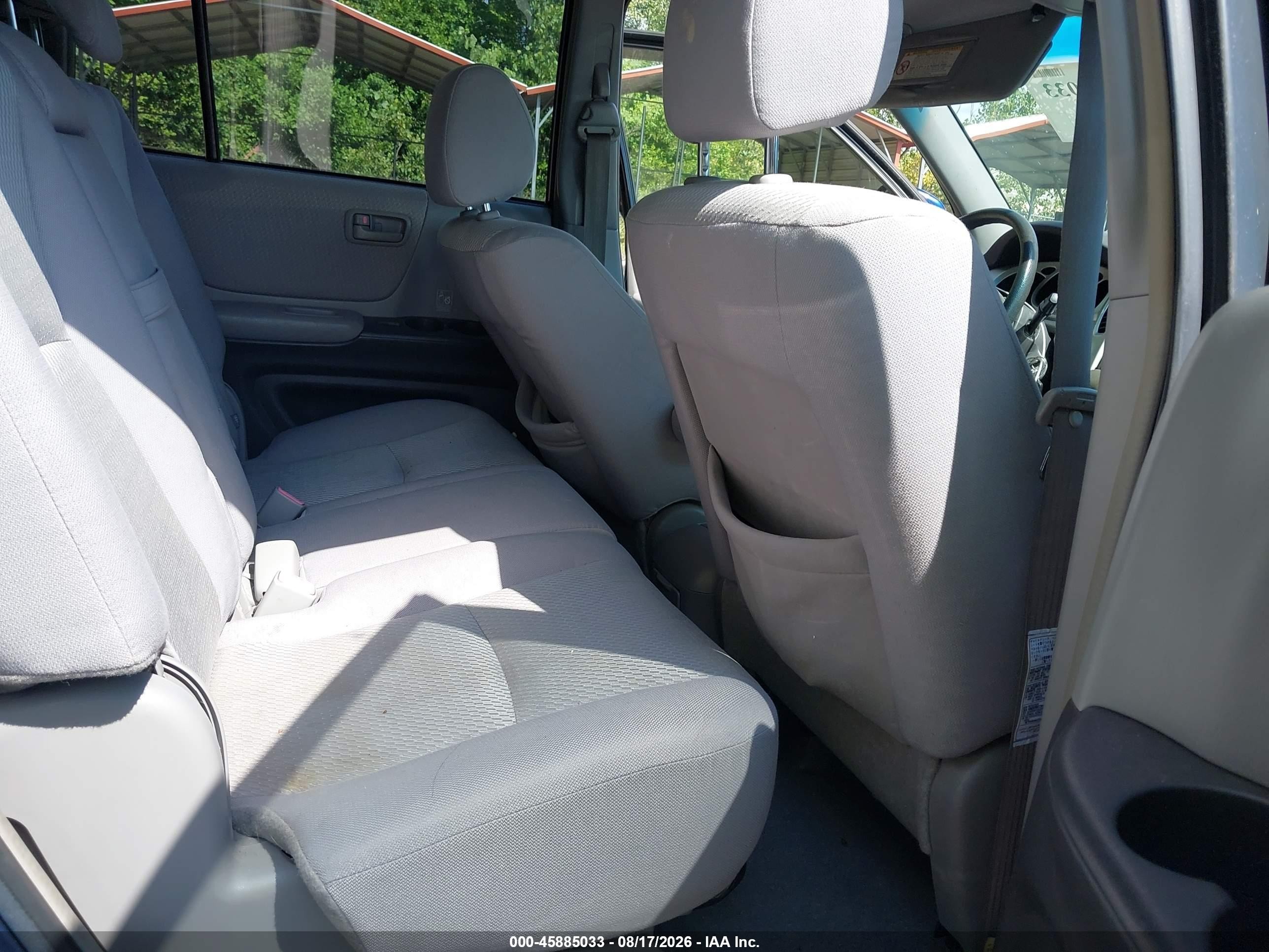2004 Toyota Highlander V6 Blue vin: JTEDP21A740032865