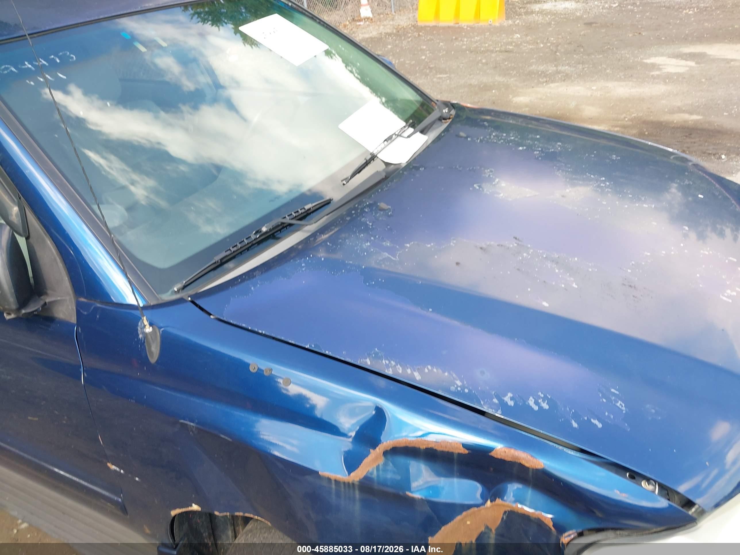 2004 Toyota Highlander V6 Blue vin: JTEDP21A740032865