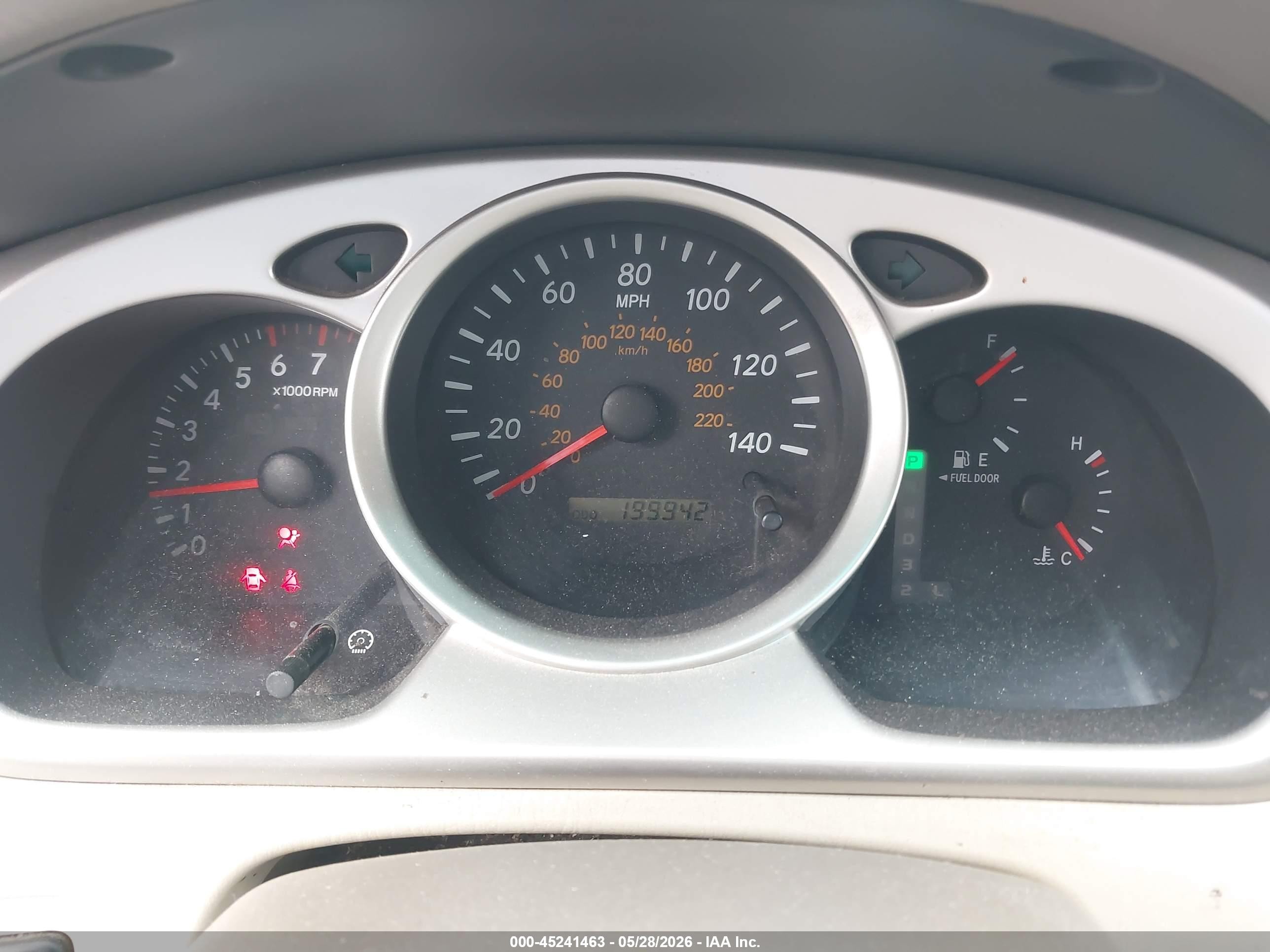 2004 Toyota Highlander Limited V6 Beige vin: JTEDP21A740034938