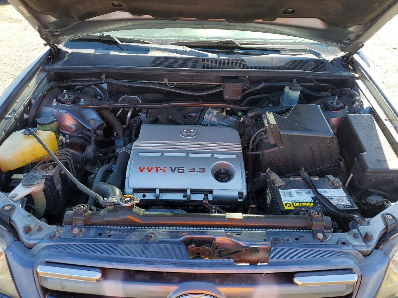 2005 Toyota Highlander Base Blue vin: JTEDP21A750049229