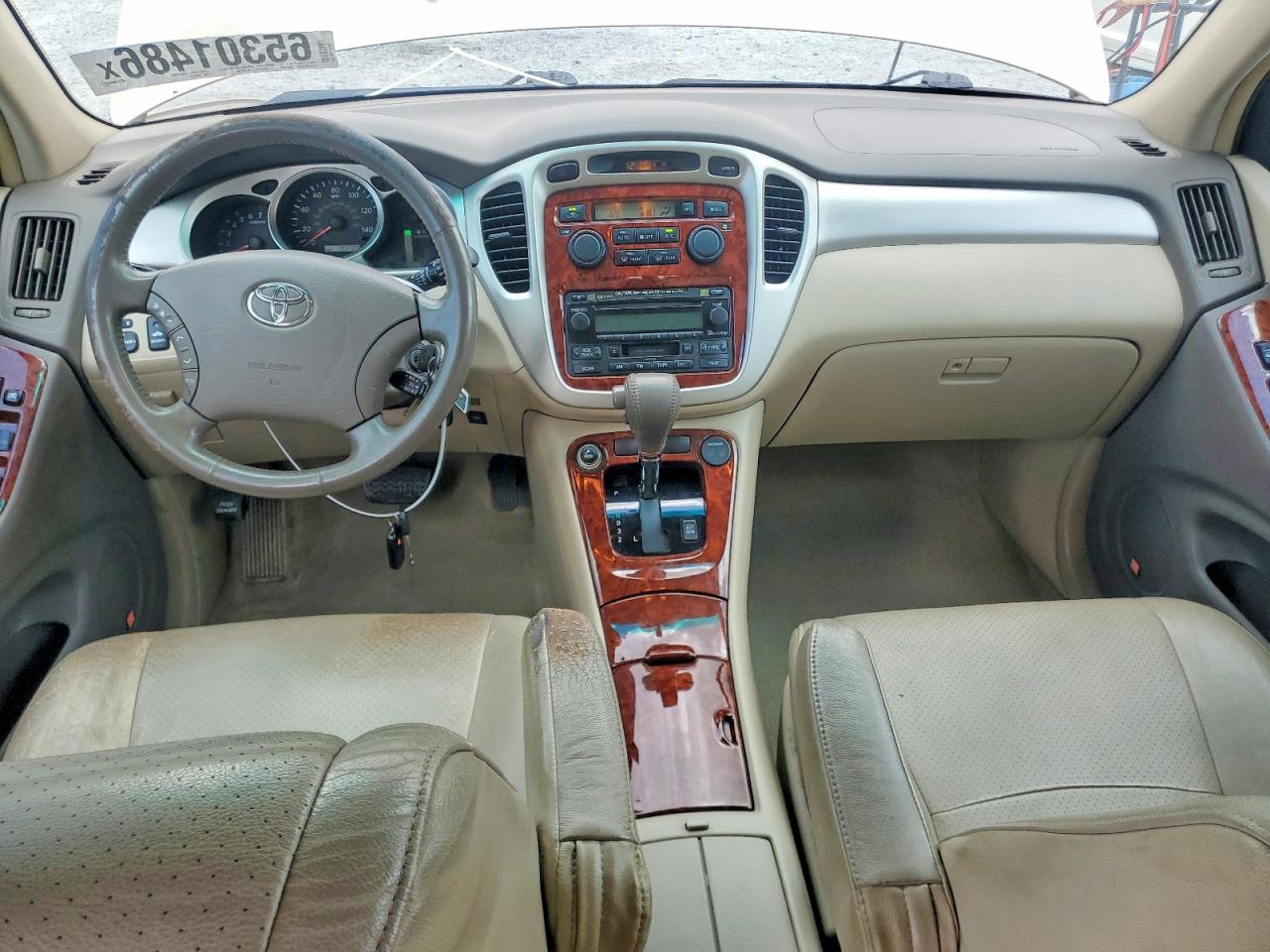 2006 Toyota Highlander Limited Gold vin: JTEDP21A760098674