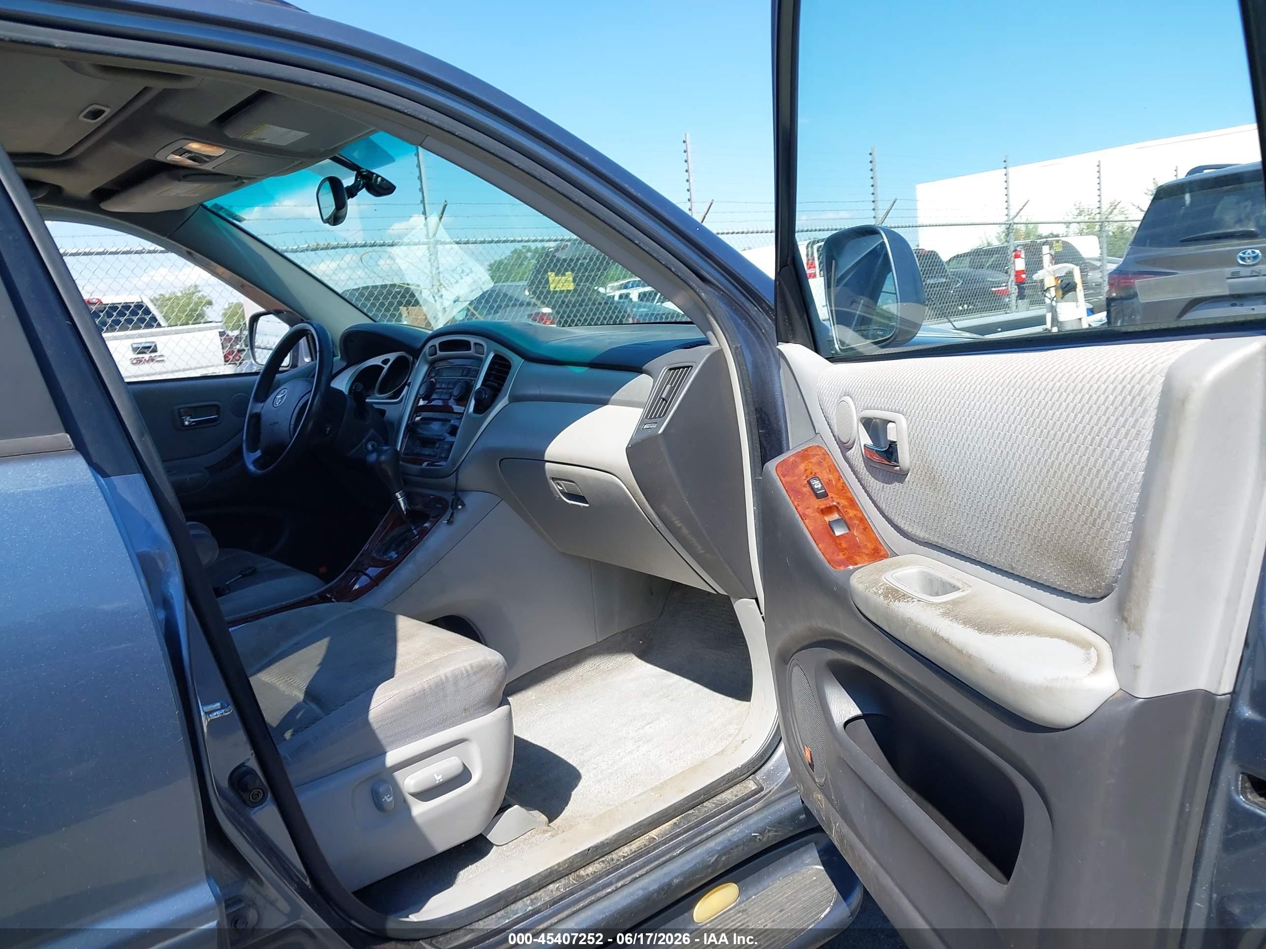 2006 Toyota Highlander Limited V6 Gray vin: JTEDP21A760105056