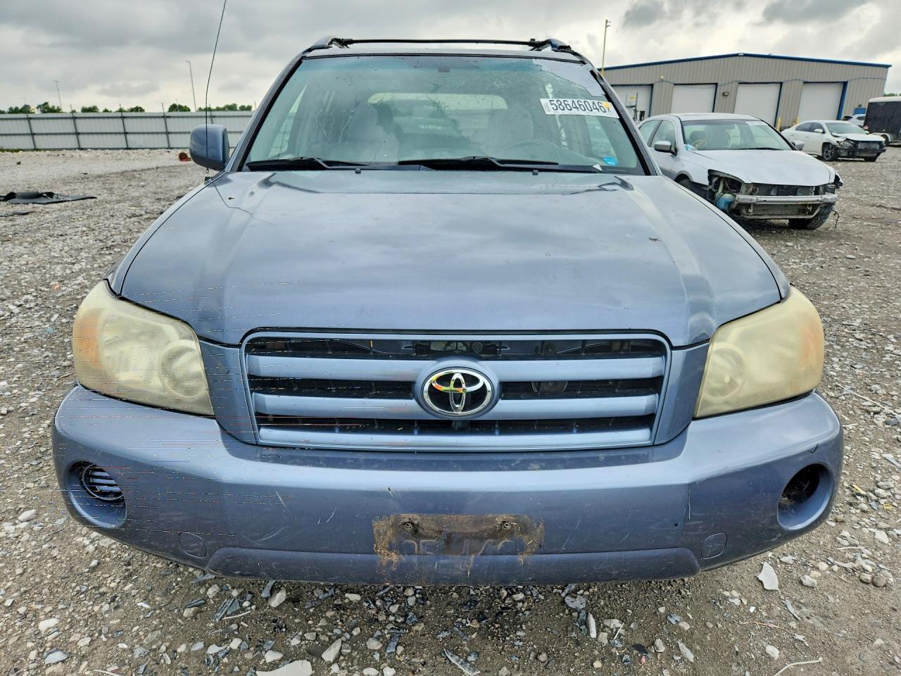 2006 Toyota Highlander Limited Blue vin: JTEDP21A760118650