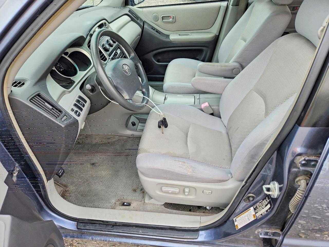 2006 Toyota Highlander Limited Blue vin: JTEDP21A760118650