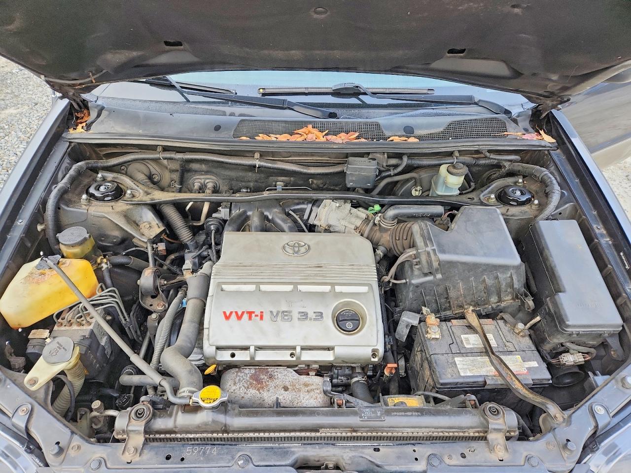 2004 Toyota Highlander Base Черный vin: JTEDP21A840008669