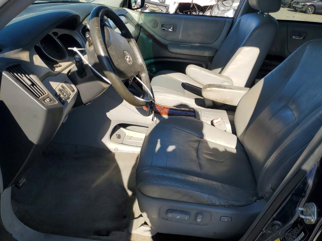 2004 Toyota Highlander Limited Blue vin: JTEDP21A840014648