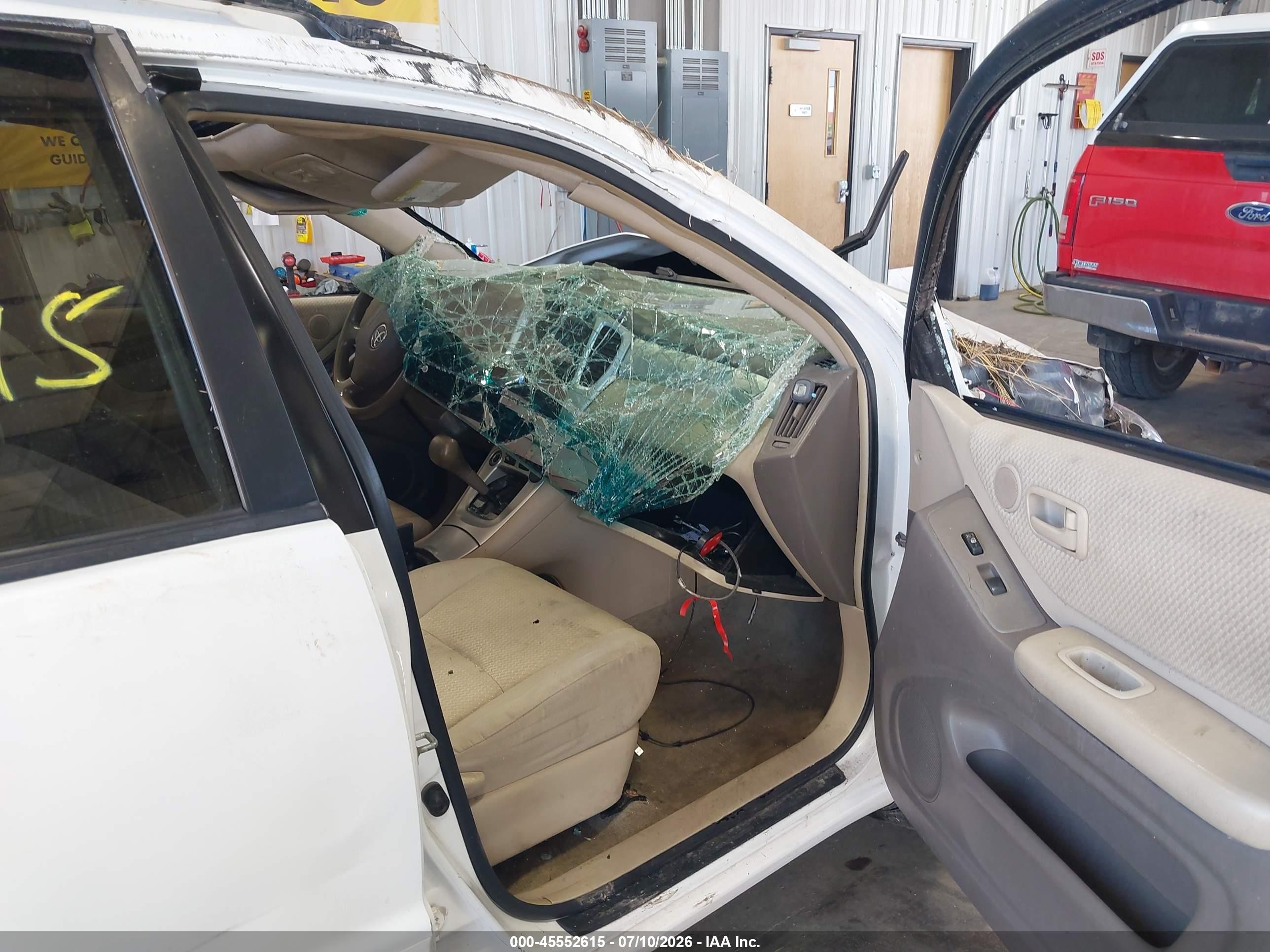 2004 Toyota Highlander V6 White vin: JTEDP21A840027349