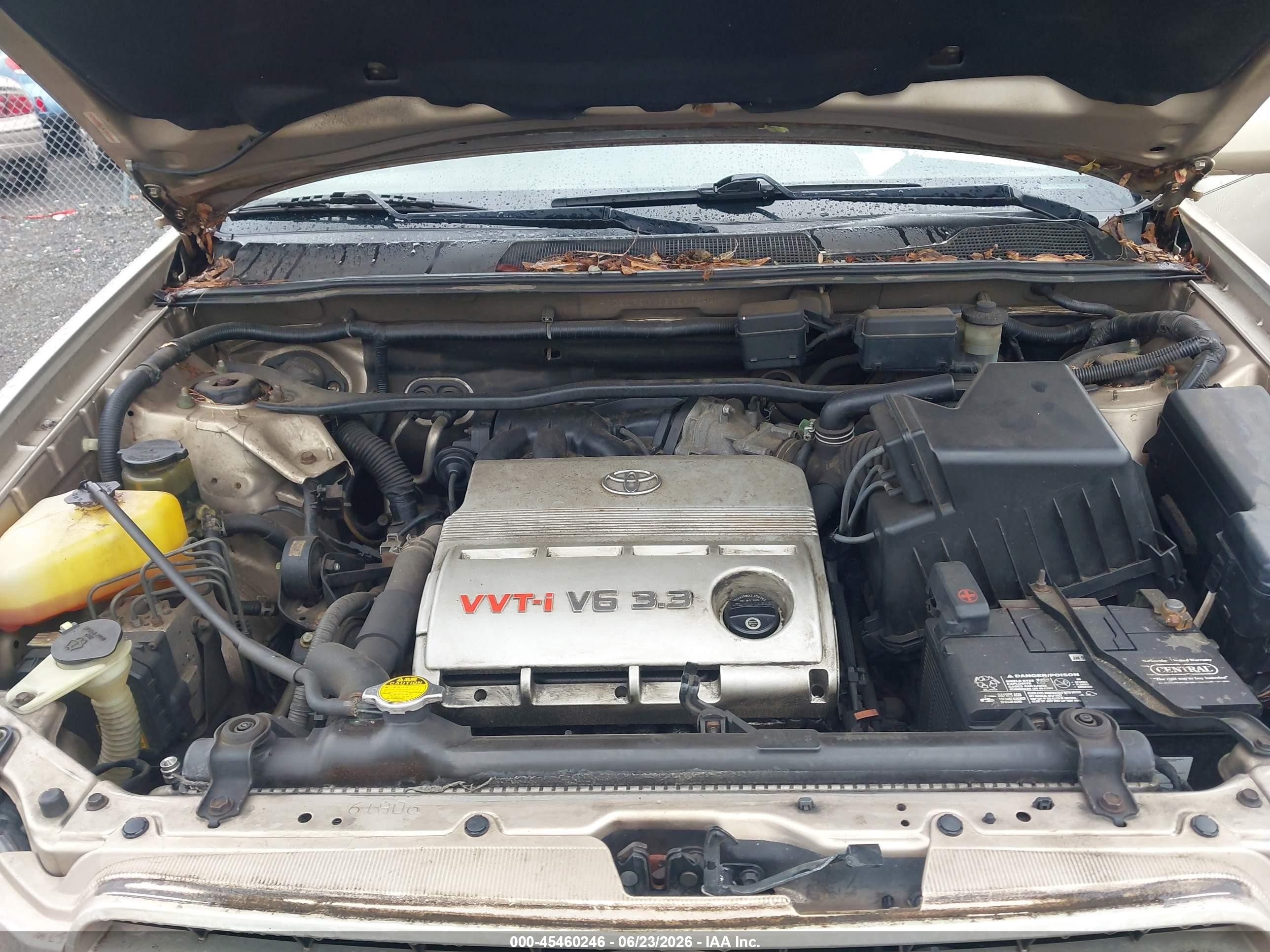 2005 Toyota Highlander Limited V6 Золотой vin: JTEDP21A850050342