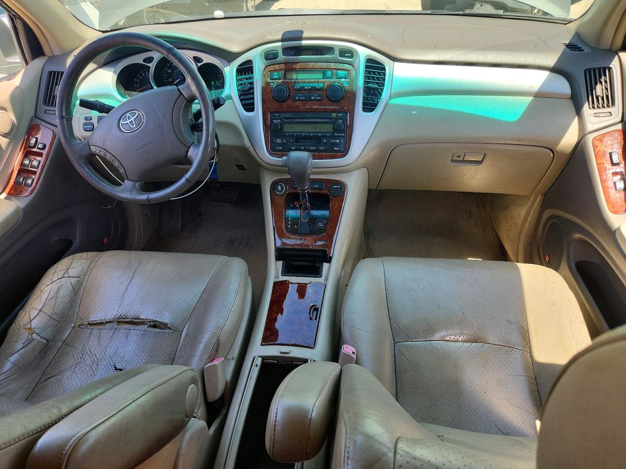 2006 Toyota Highlander Limited Green vin: JTEDP21A860096870