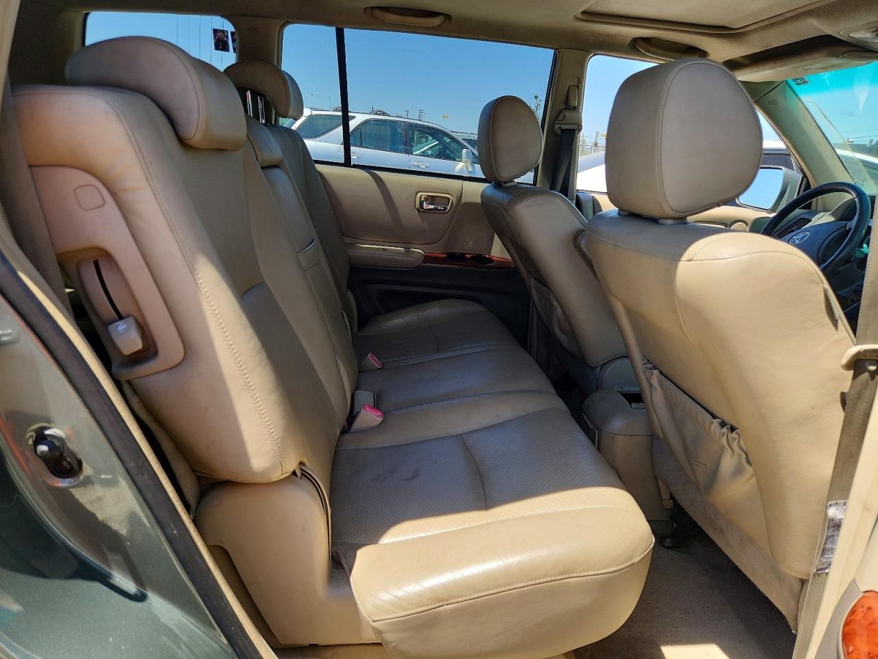 2006 Toyota Highlander Limited Green vin: JTEDP21A860096870