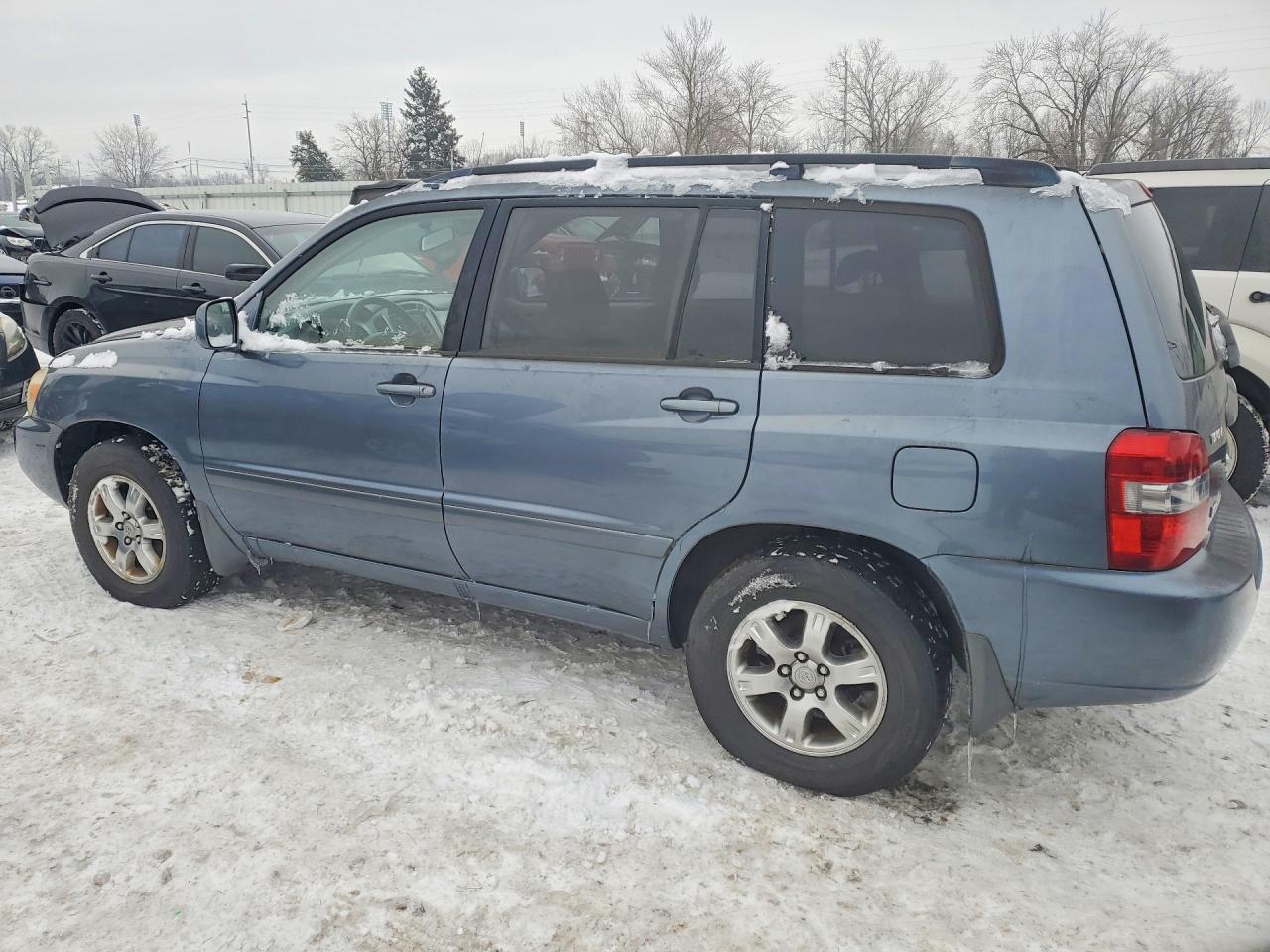 2006 Toyota Highlander Limited Teal vin: JTEDP21A860111836