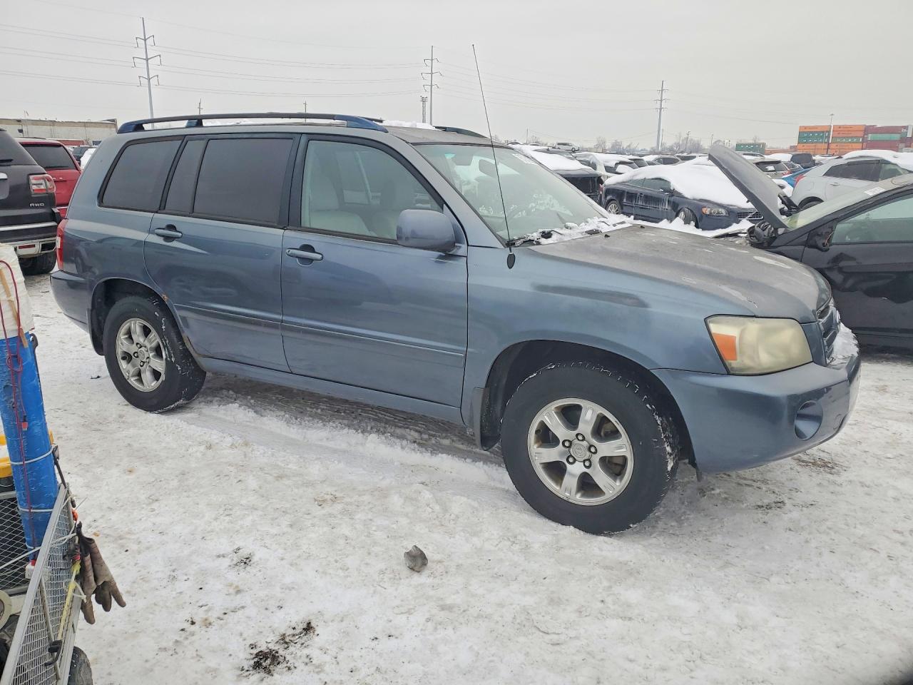 2006 Toyota Highlander Limited Teal vin: JTEDP21A860111836