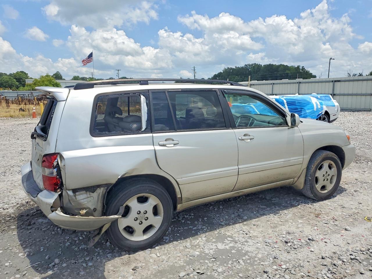 2006 Toyota Highlander Silver vin: JTEDP21A860126336