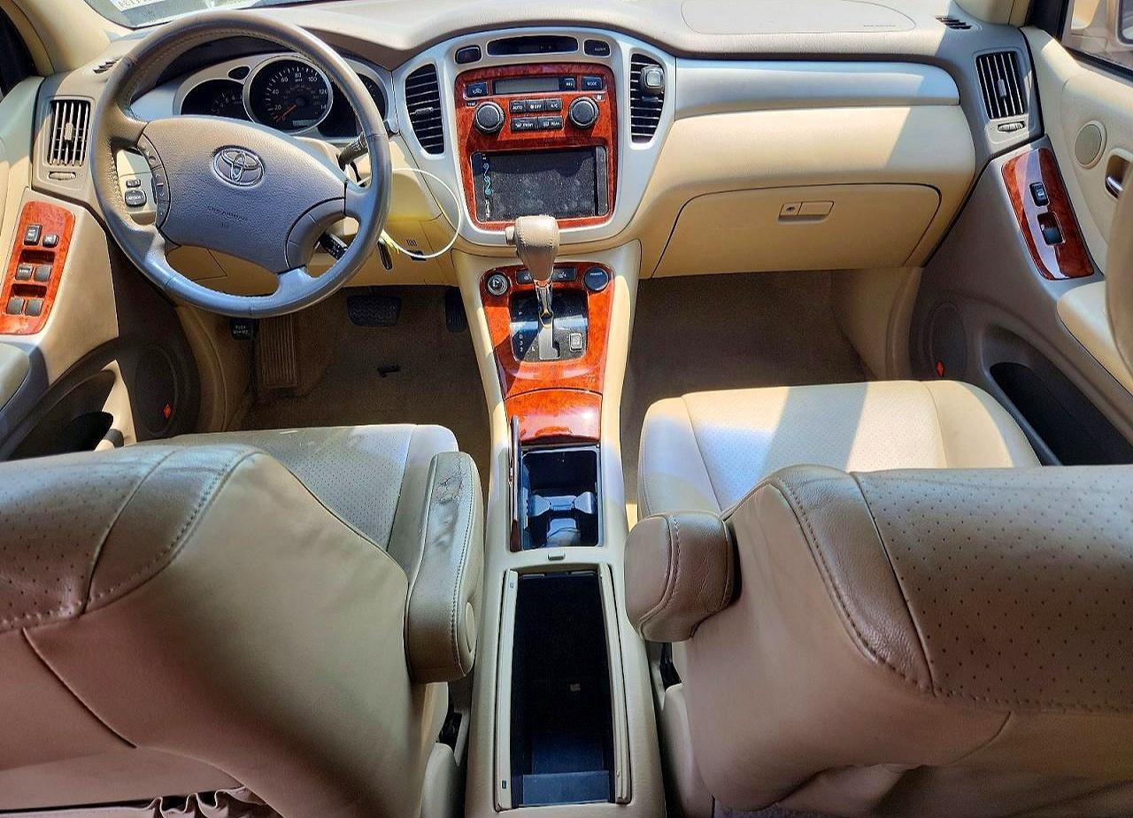 2007 Toyota Highlander Limited Gold vin: JTEDP21A870142974
