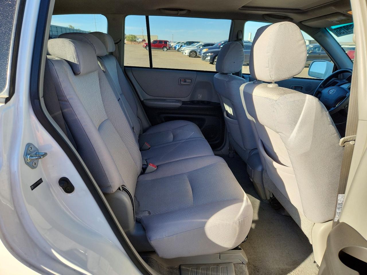 2005 Toyota Highlander Limited White vin: JTEDP21A950086816