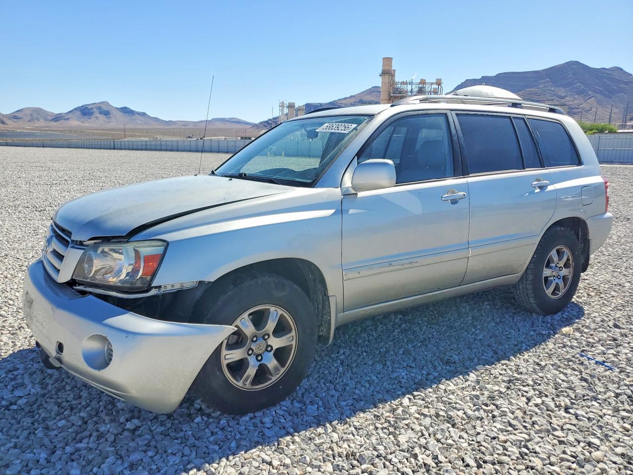 2006 Toyota Highlander Limited Silver vin: JTEDP21A960102997