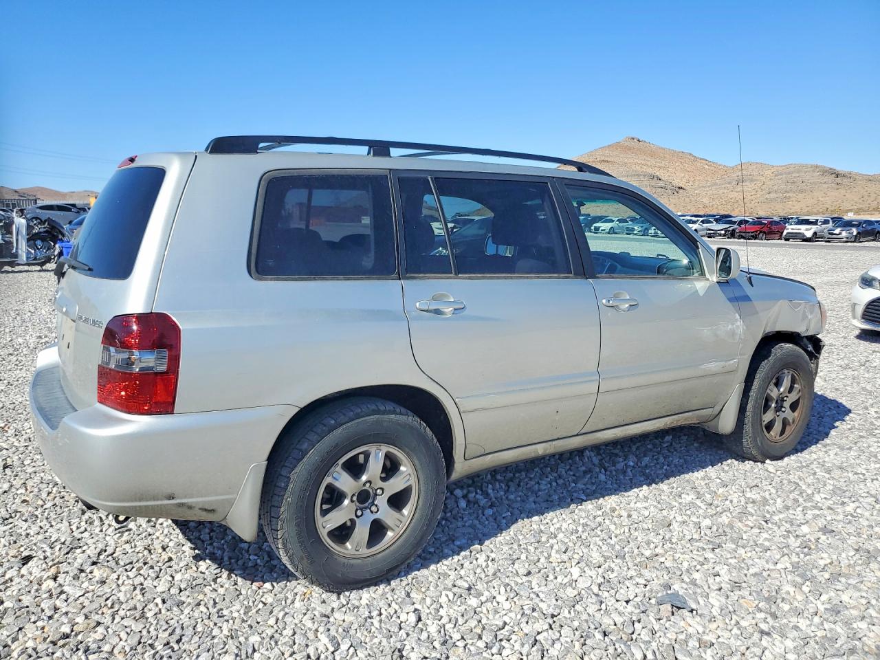 2006 Toyota Highlander Limited Silver vin: JTEDP21A960102997