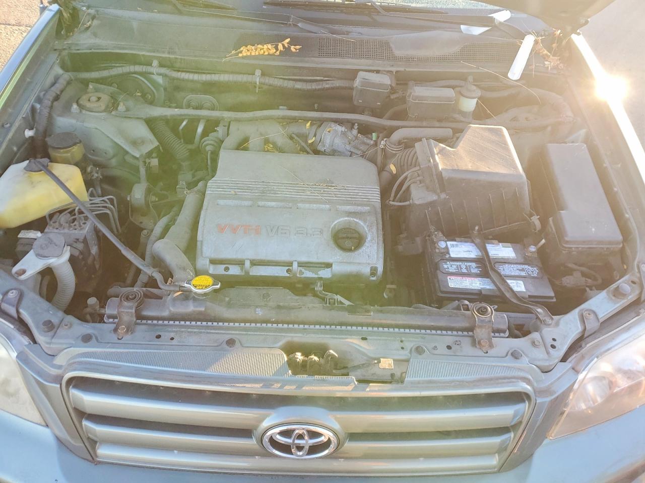 2006 Toyota Highlander Limited Green vin: JTEDP21A960103633