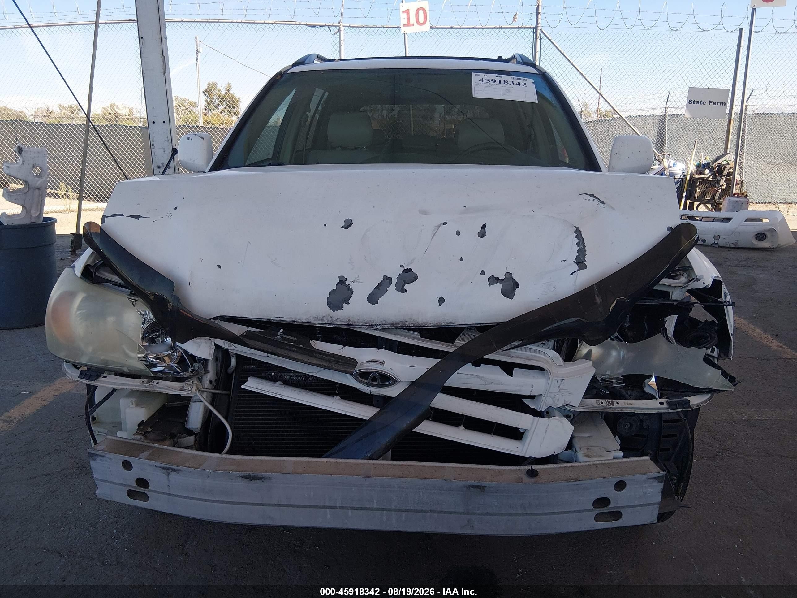 2006 Toyota Highlander Limited V6 White vin: JTEDP21A960110453