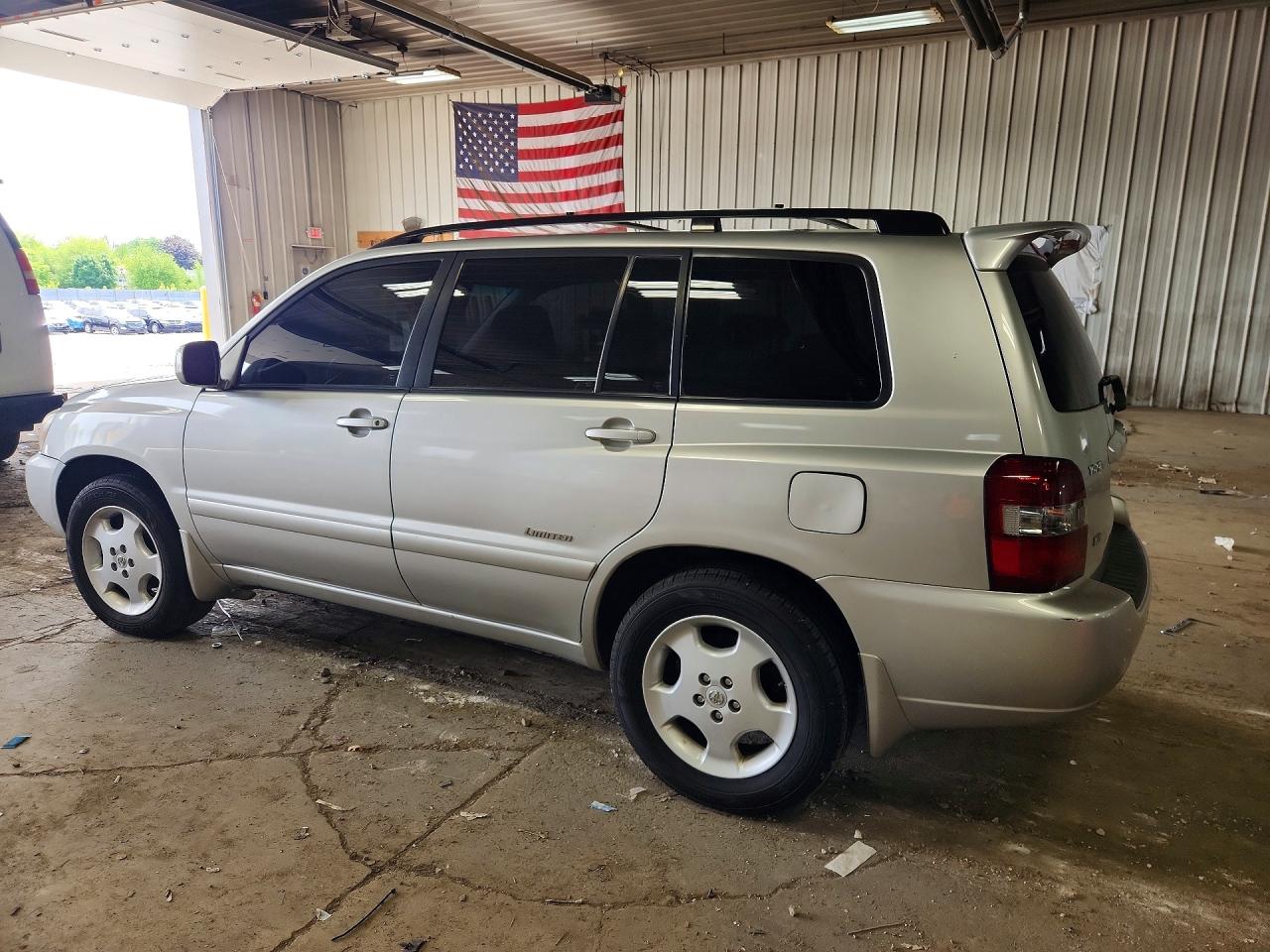 2006 Toyota Highlander Limited Gray vin: JTEDP21A960117290