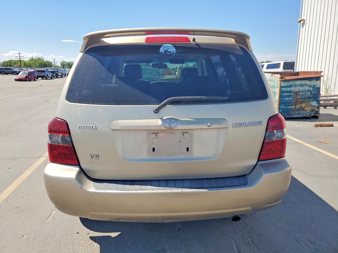 2007 Toyota Highlander Limited Gold vin: JTEDP21A970130851