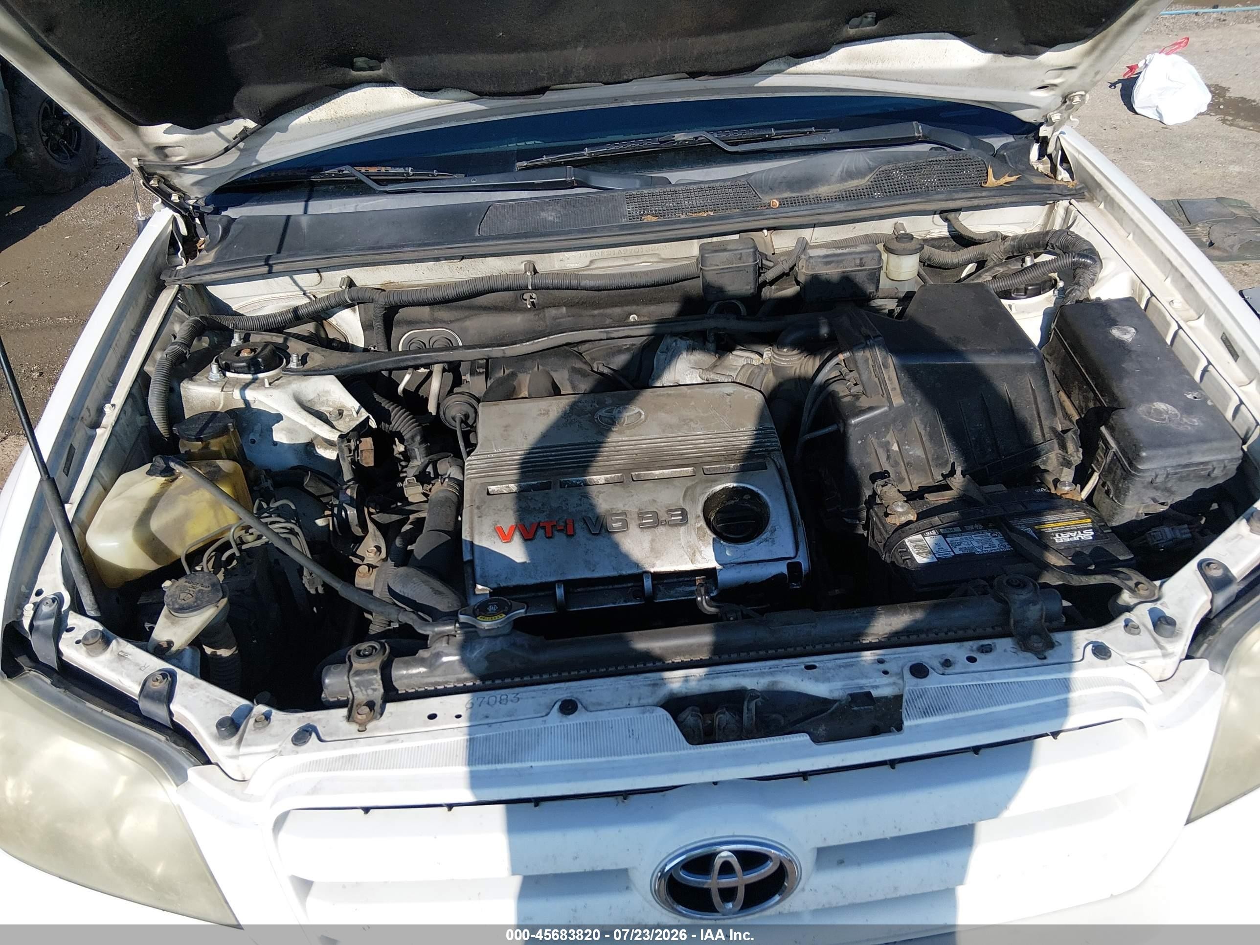 2007 Toyota Highlander 3rd Row Белый vin: JTEDP21A970132633