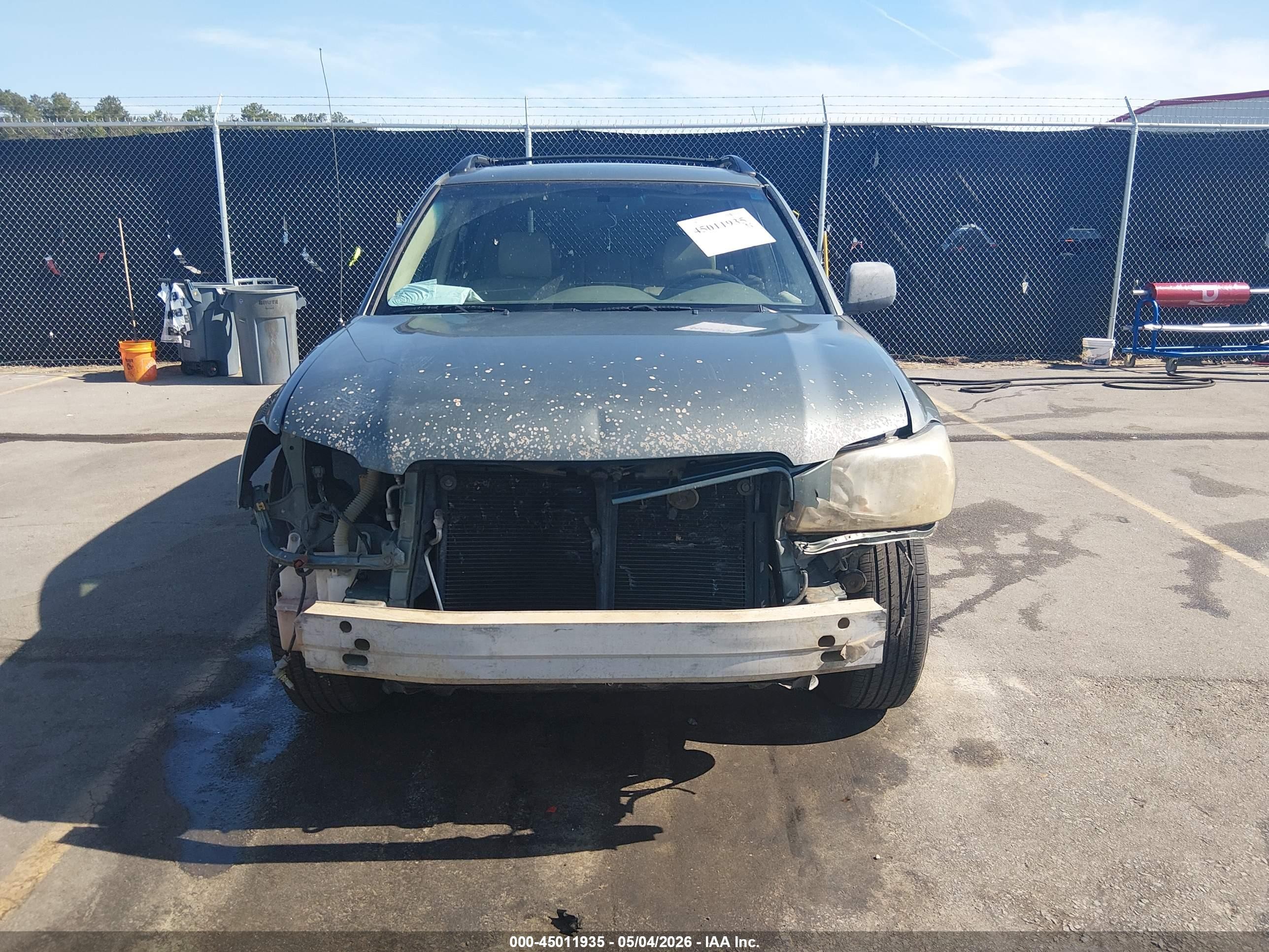 2007 Toyota Highlander V6 Green vin: JTEDP21A970148279
