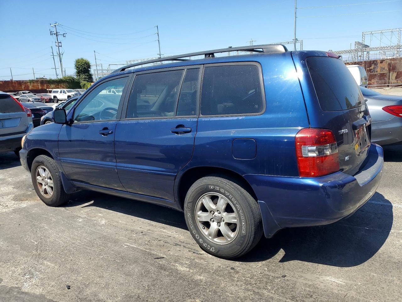 2004 Toyota Highlander Base Blue vin: JTEDP21AX40005305