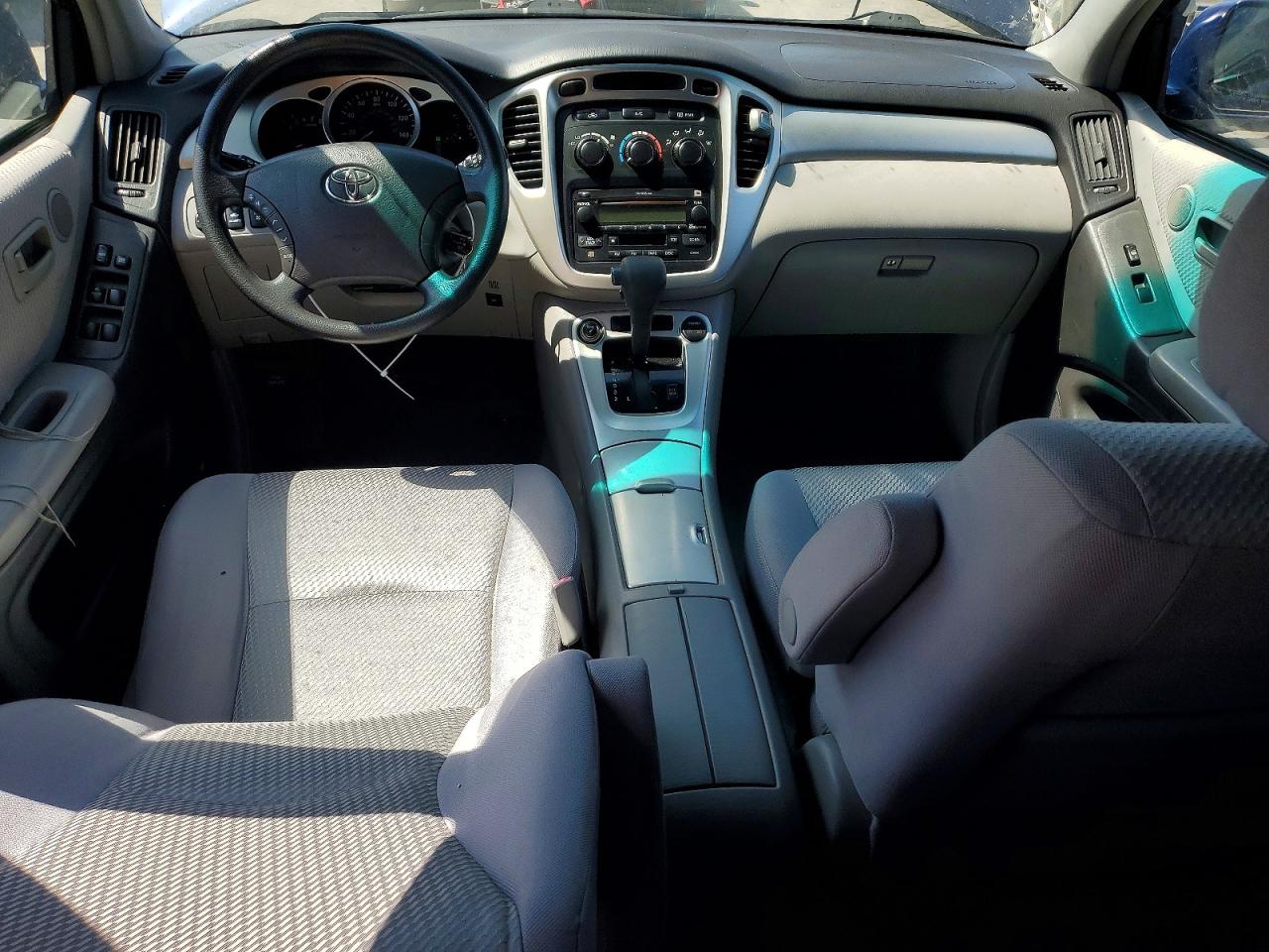 2004 Toyota Highlander Base Blue vin: JTEDP21AX40005305