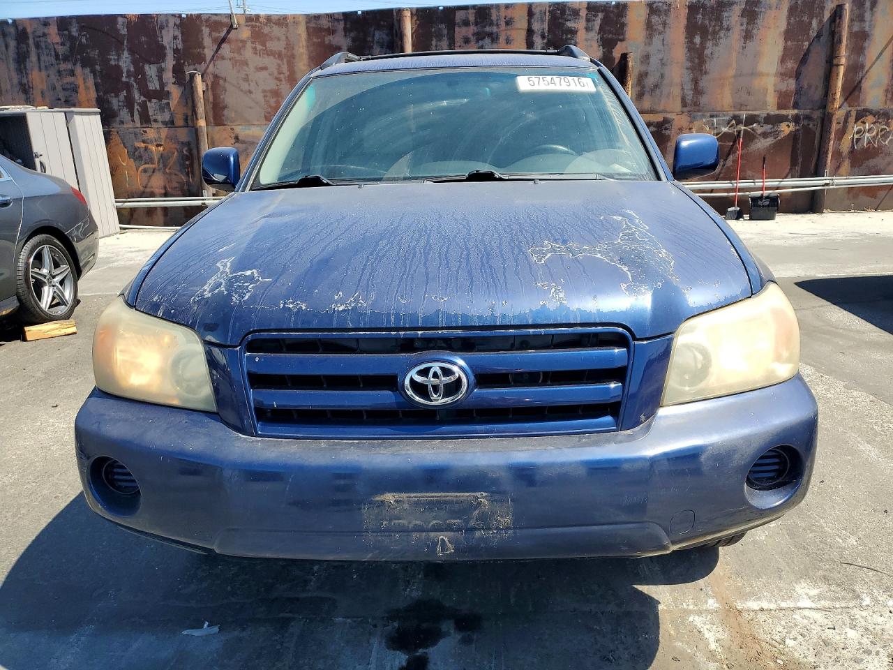 2004 Toyota Highlander Base Blue vin: JTEDP21AX40005305